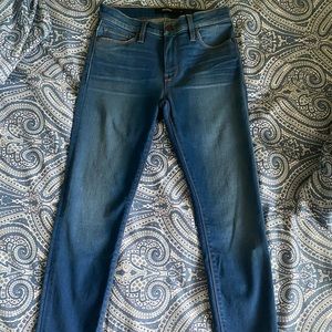 Hudson mid-rose skinny jeans